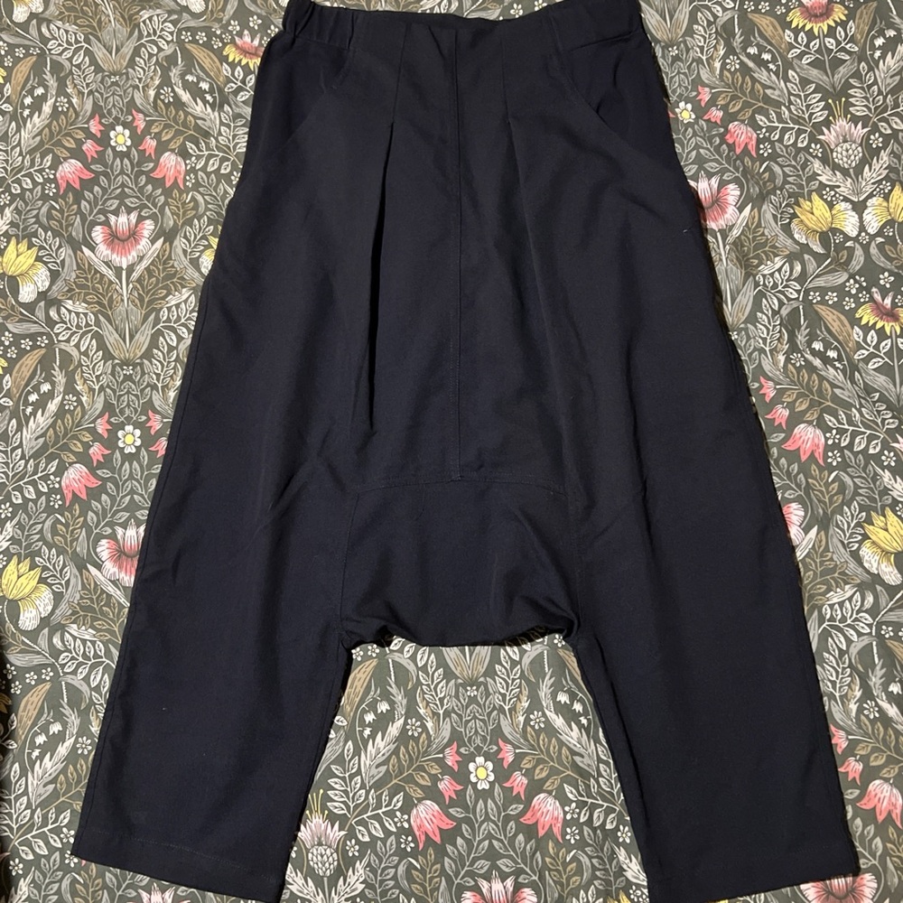 Marigold shadows – drop crotch pants